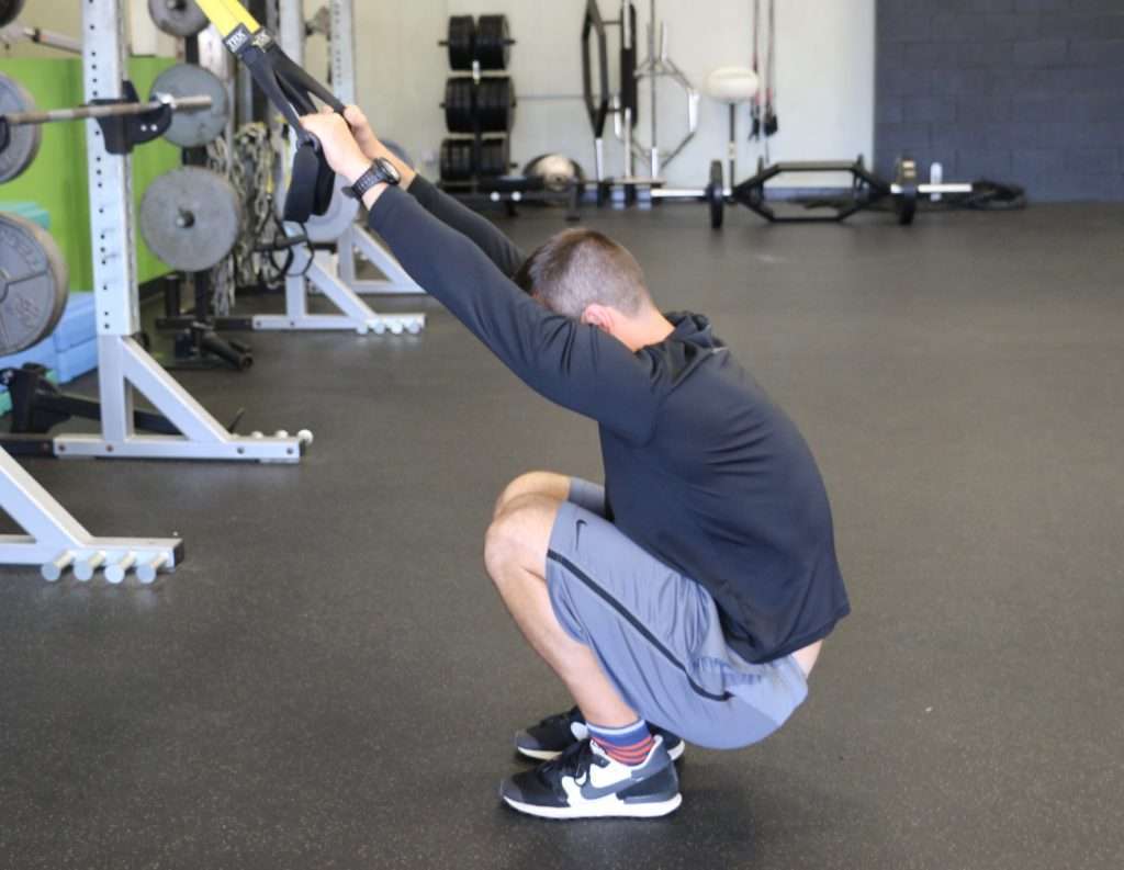 Overhead breathing Squat